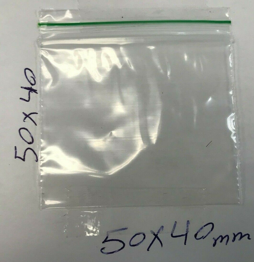 300 x Small Plastic Zip lock Bags-Baggies Craft, Jewelry, and Herbs -Resealable Storage-zip bags