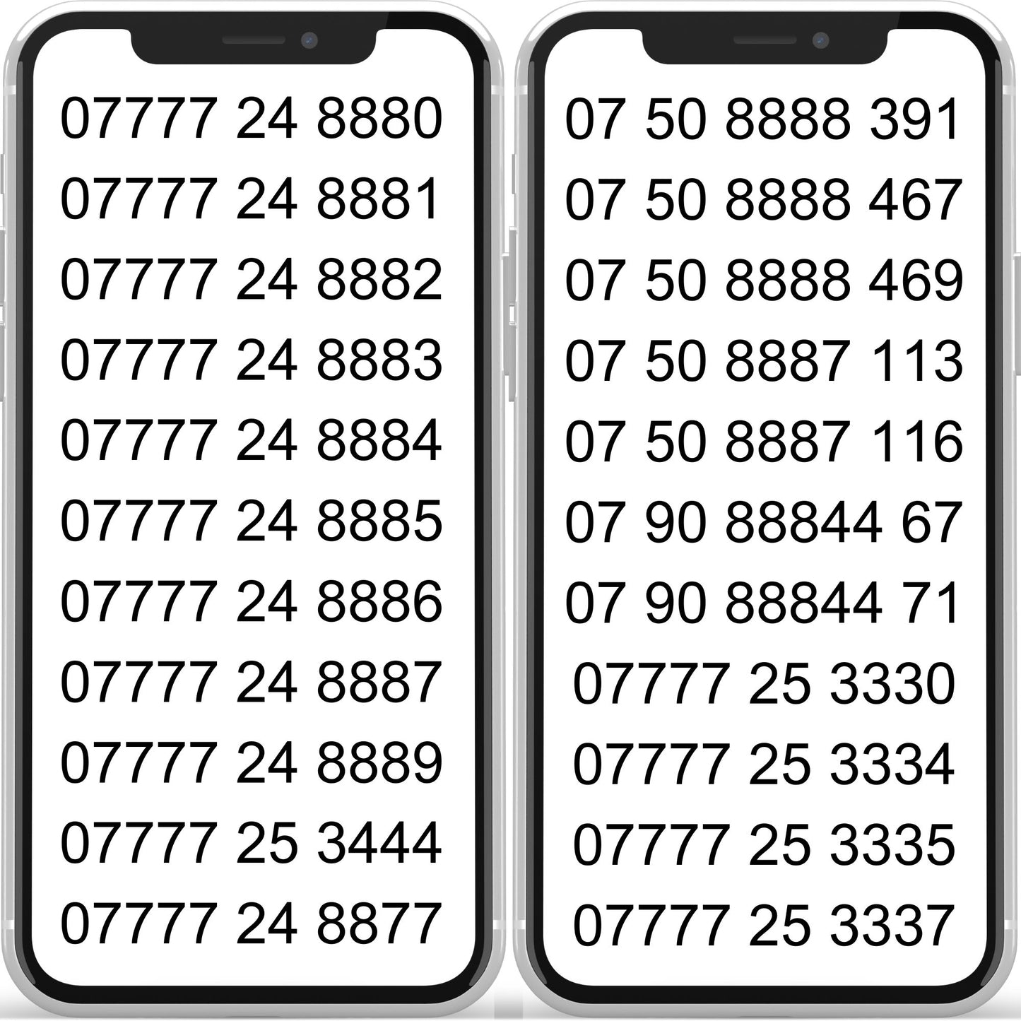 VIP Mobile Numbers – Lucky Numbers 888899, 07777 24888, Gold Numbers SIM Card A-E by EE – Buy VIP mobile numbers UK. Gold Numbers list. Buy EE VIP Mobile Numbers 888899, 777724888–Lucky Gold Numbers List