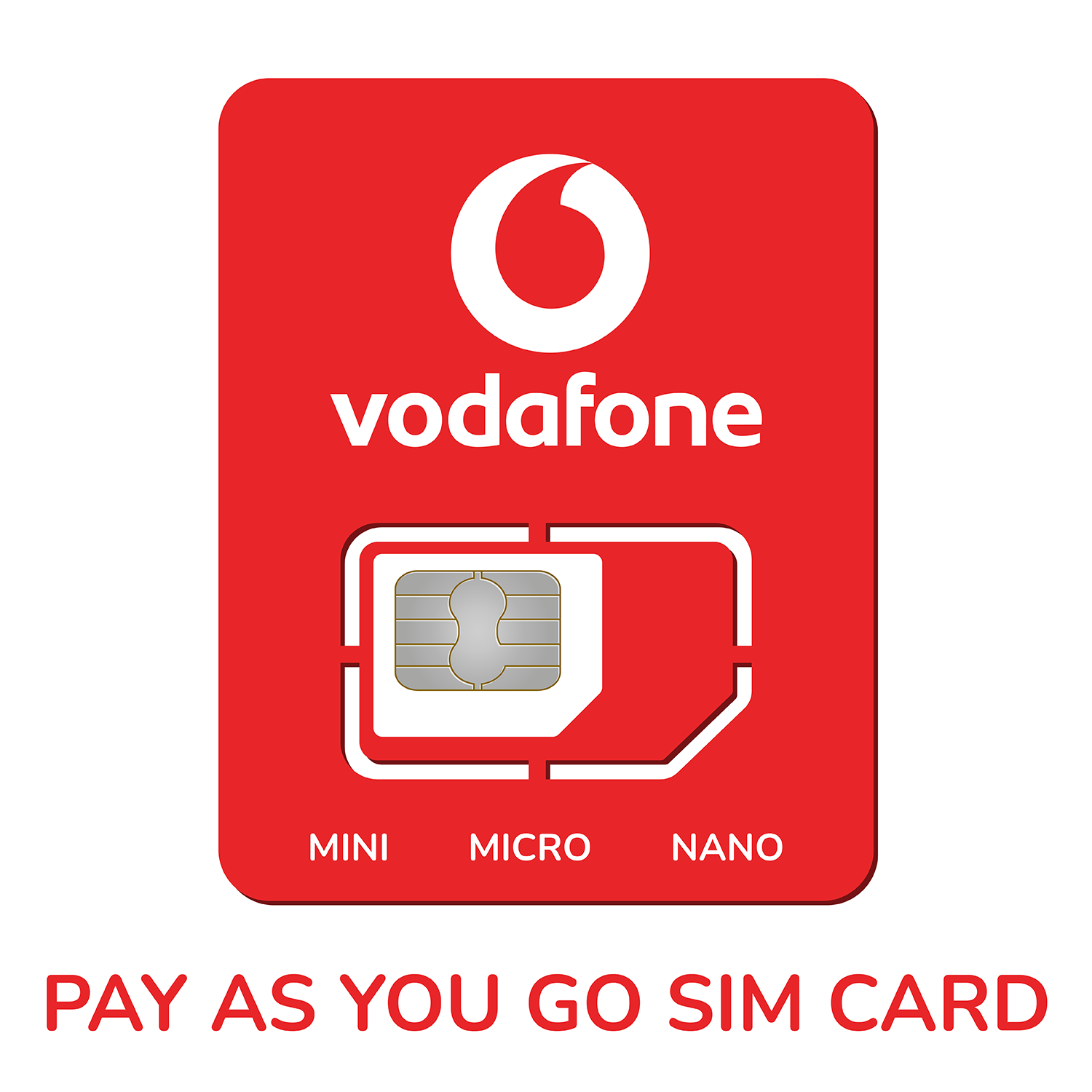 OFFICIAL UK VODAFONE Sim Card Pay As You Go. PAYG STANDARD MICRO NANO by Vodafone – Buy VIP mobile numbers UK. Gold Numbers list.