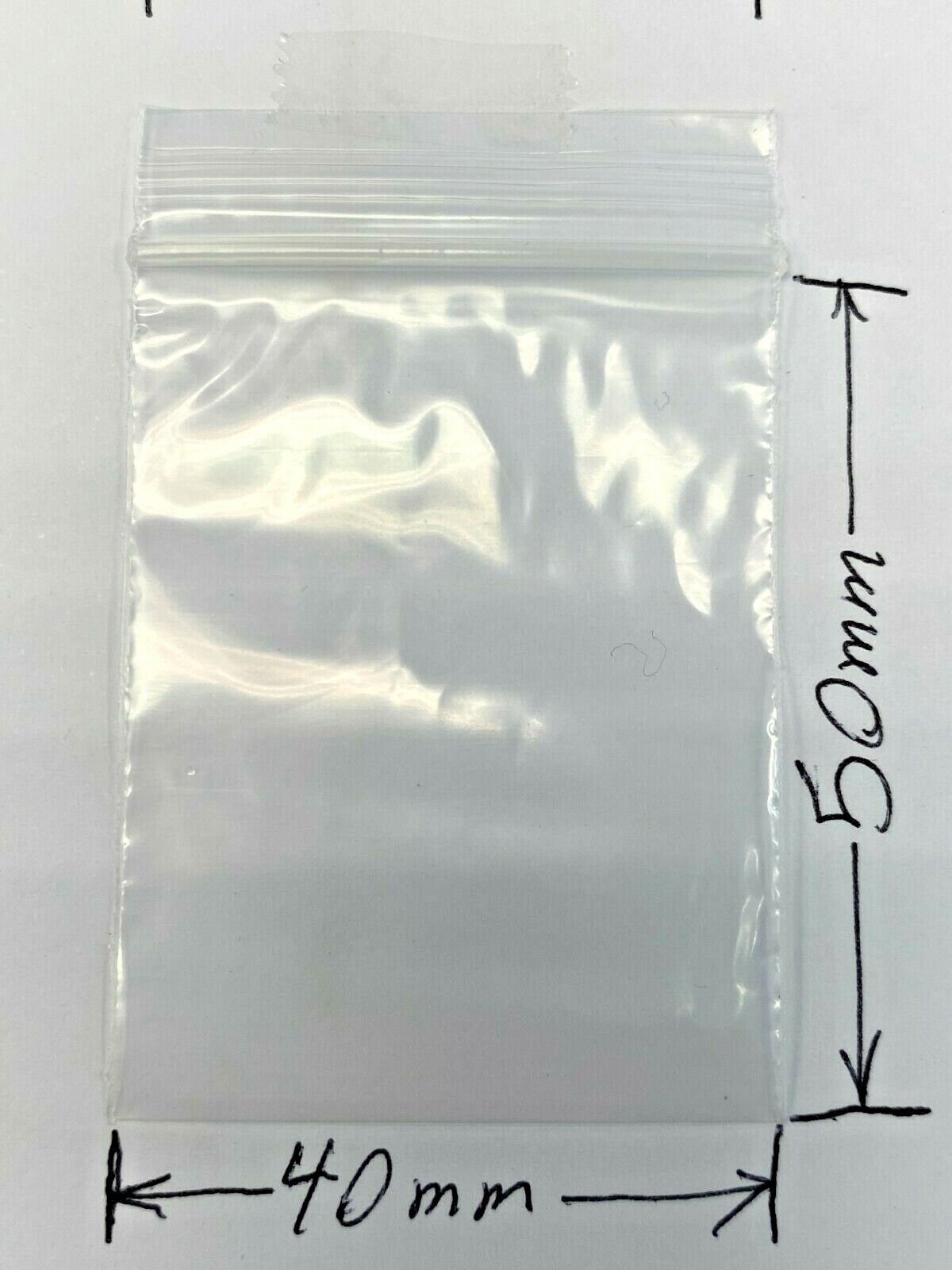 300 x Small Plastic Zip lock Bags-Baggies Craft, Jewelry, and Herbs -Resealable Storage-zip bags