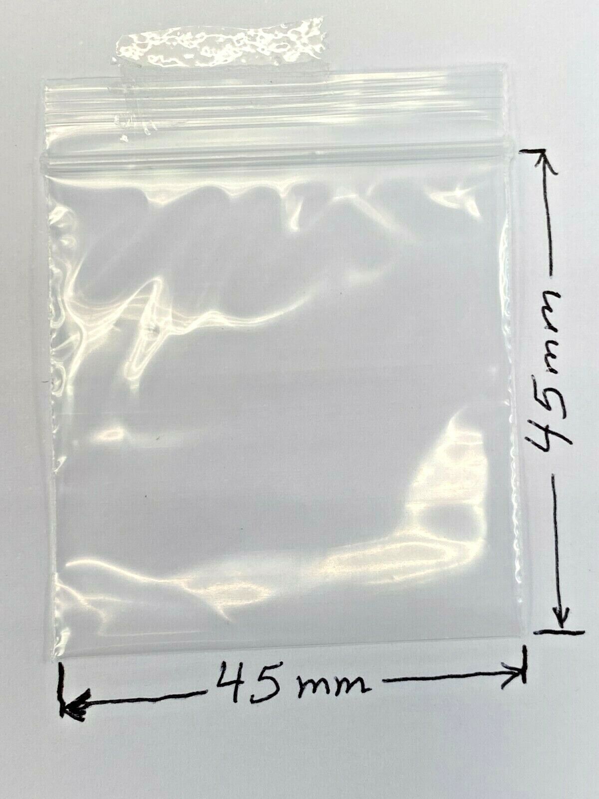 300 x Small Plastic Zip lock Bags-Baggies Craft, Jewelry, and Herbs -Resealable Storage-zip bags