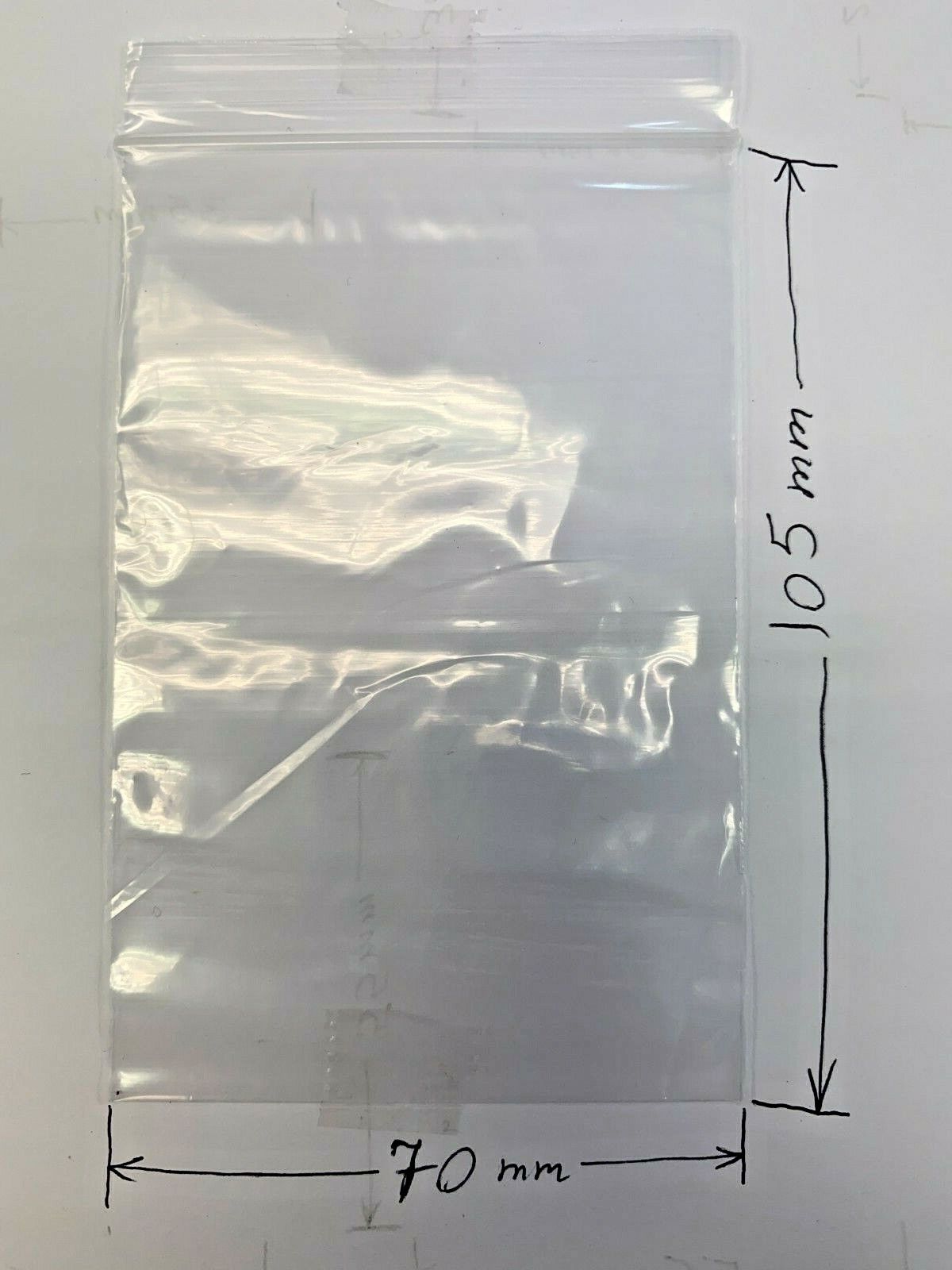 300 x Small Plastic Zip lock Bags-Baggies Craft, Jewelry, and Herbs -Resealable Storage-zip bags