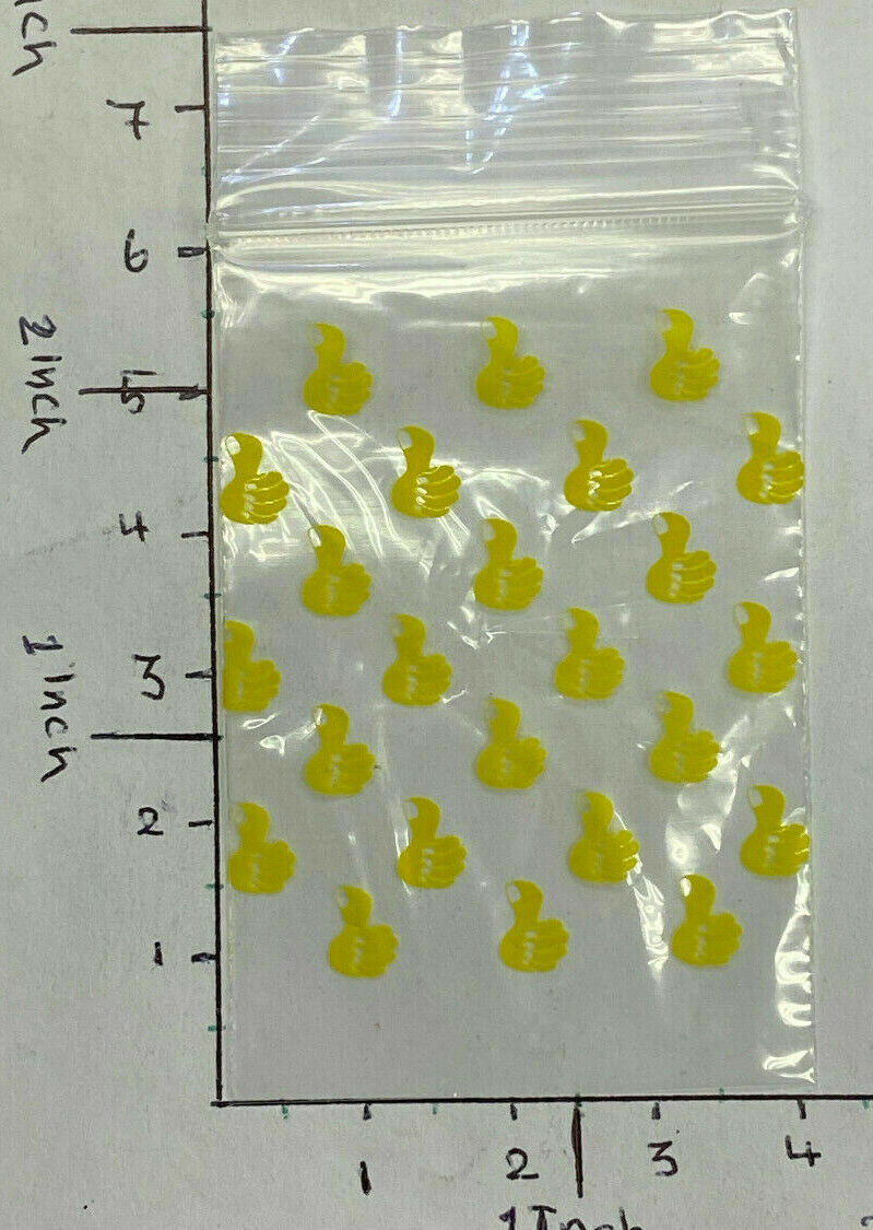 300 x Small Plastic Zip lock Bags-Baggies Craft, Jewelry, and Herbs -Resealable Storage-zip bags