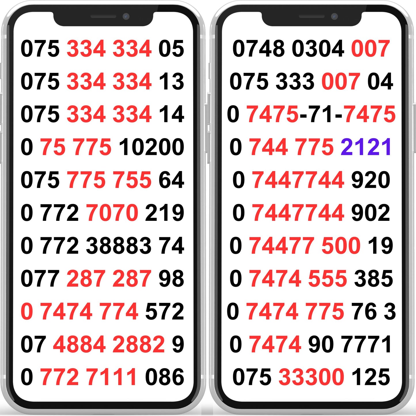 Exclusive SMARTY UK VIP Mobile Numbers – Gold numbers for Sale B7-S by SMARTY – Buy VIP mobile numbers UK. Gold Numbers list. UK VIP Phone Numbers | Affordable Gold Mobile Numbers for Sale