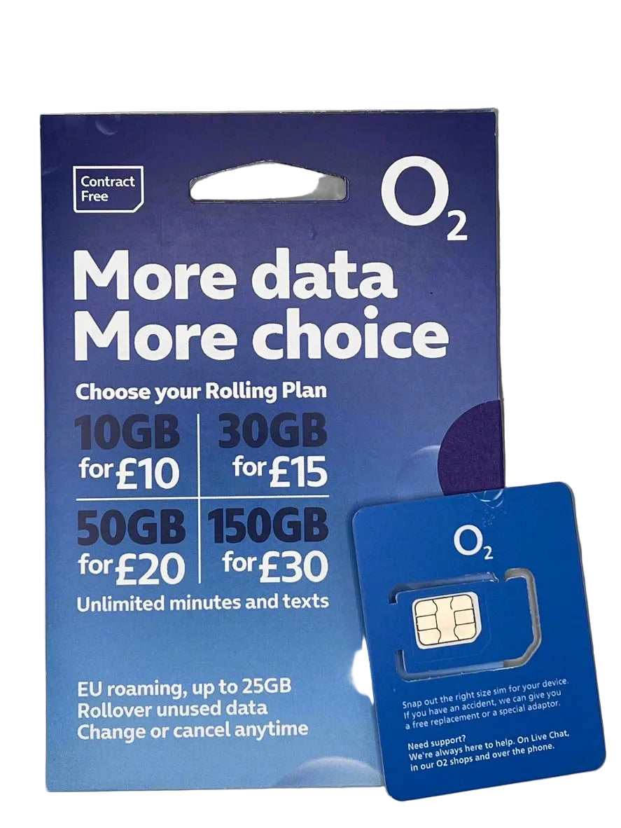 O2 Microsd Card Controller O2 UK SIM Card -Pay As You Go-Triple Size (Standard, Micro, Nano) PAYG ...