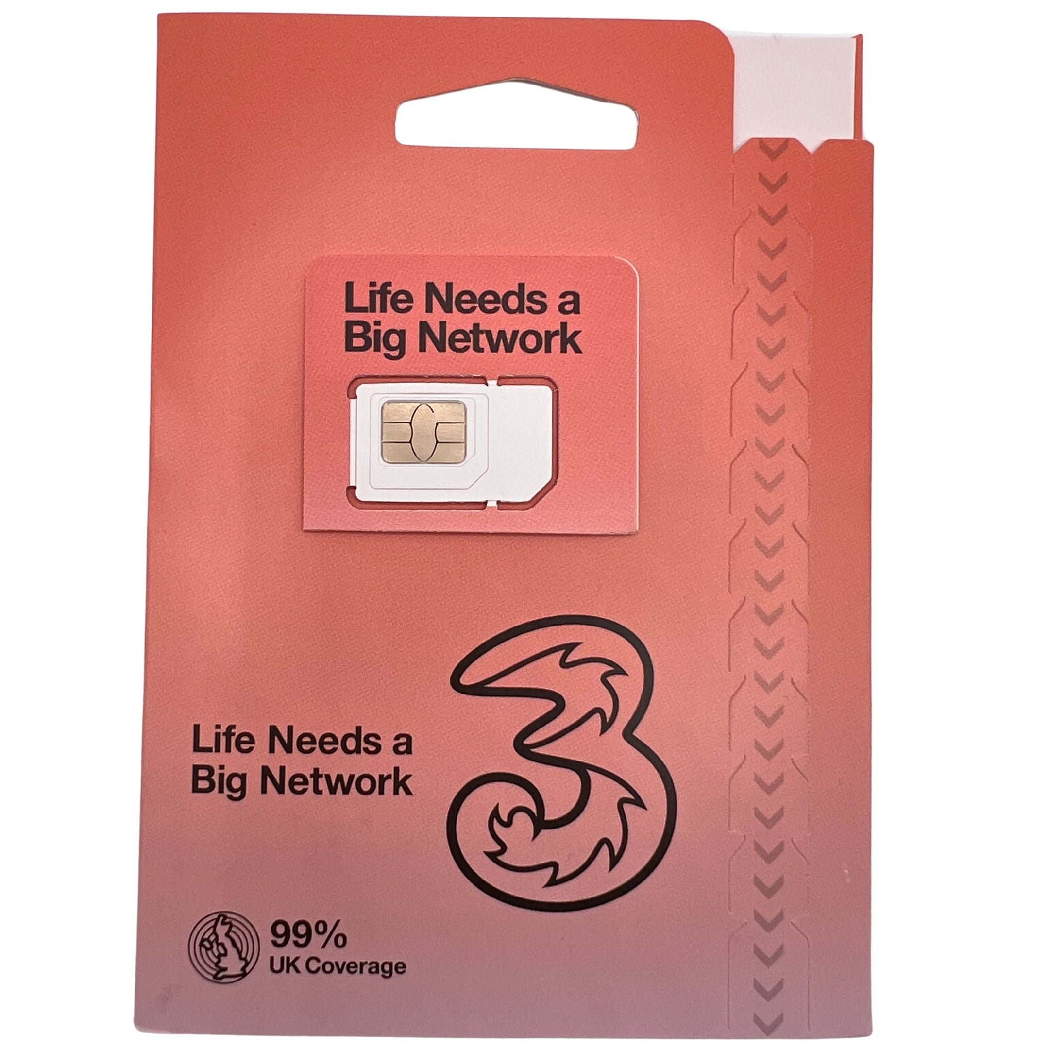 Three UK SIM Card - Pay As You Go - Nano, Micro & Standard |3G, 4G, 5G ...