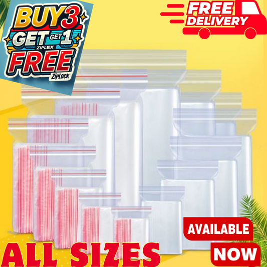 300 x Small Plastic Ziplock Bags – Resealable, Smell-Proof Baggies for Crafts, Jewelry, and Herbs Storage