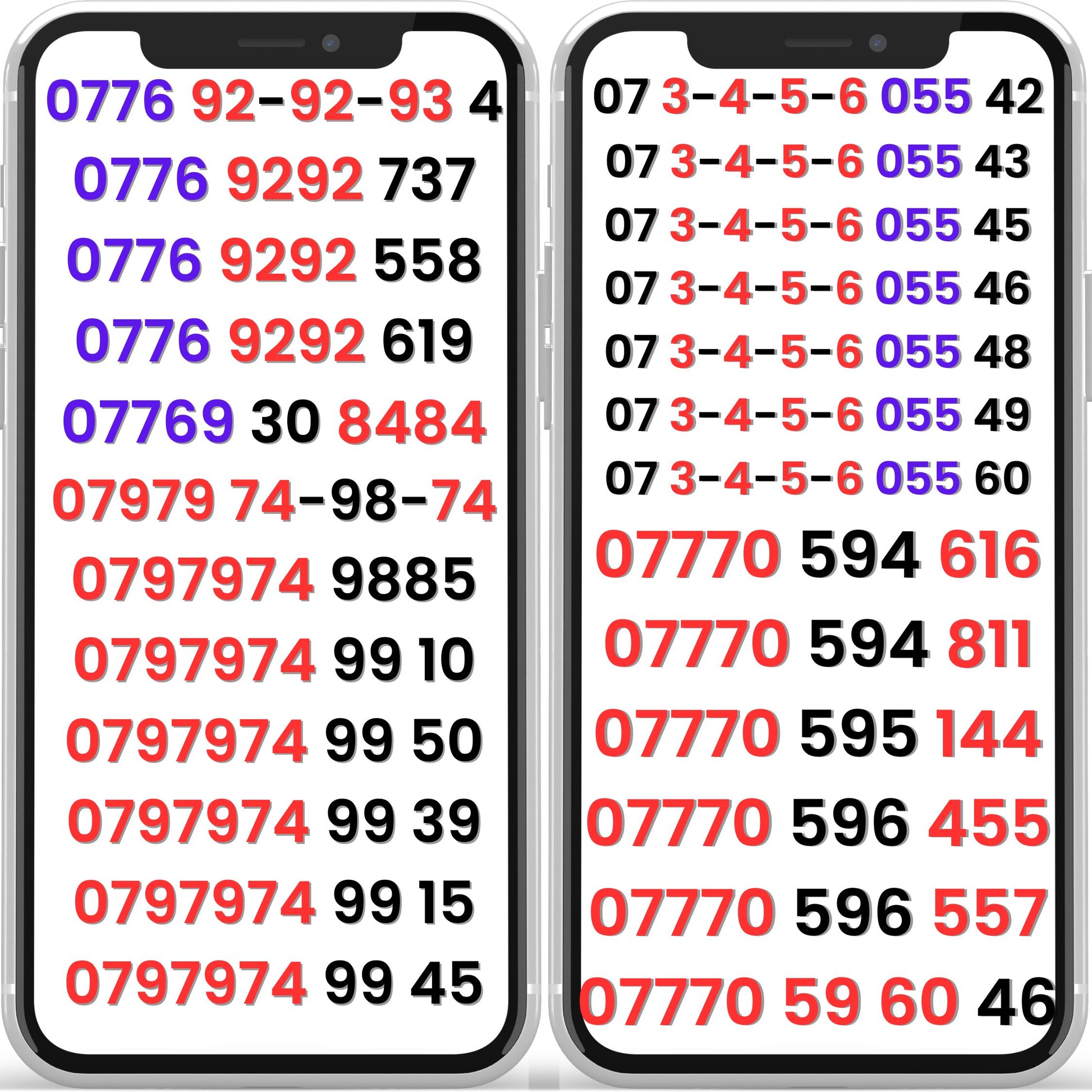 UK VIP Numbers & Gold Numbers – Choose Your Number- 07770, 7979, 3456 Patterns-A9-L by Lebara – Buy VIP mobile numbers UK. Gold Numbers list. Lebara VIP Numbers UK | Buy Gold Numbers & Choose Your Number Today