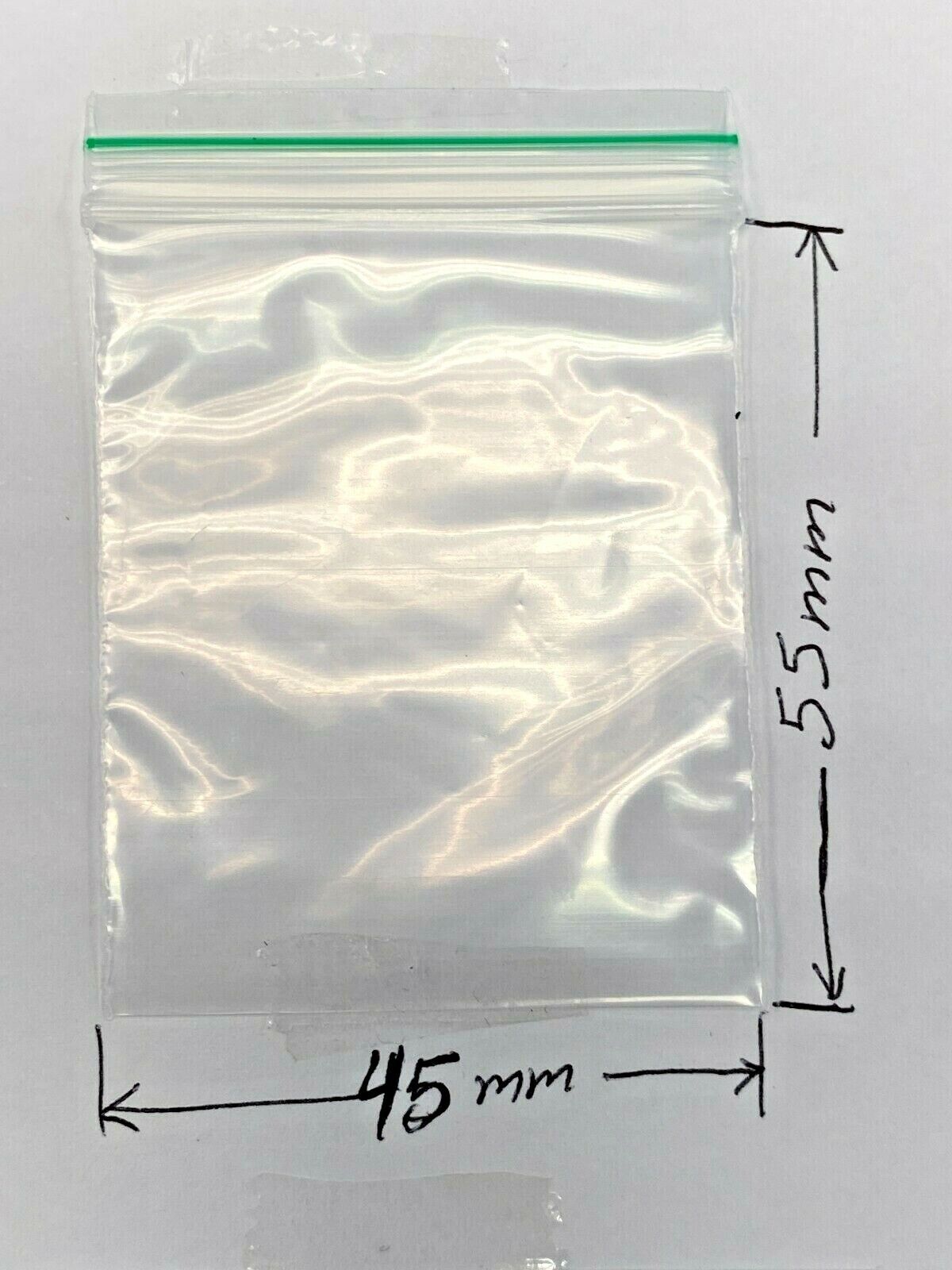 300 x Small Plastic Ziplock Bags – Resealable, Smell-Proof Baggies for Crafts, Jewelry, and Herbs Storage