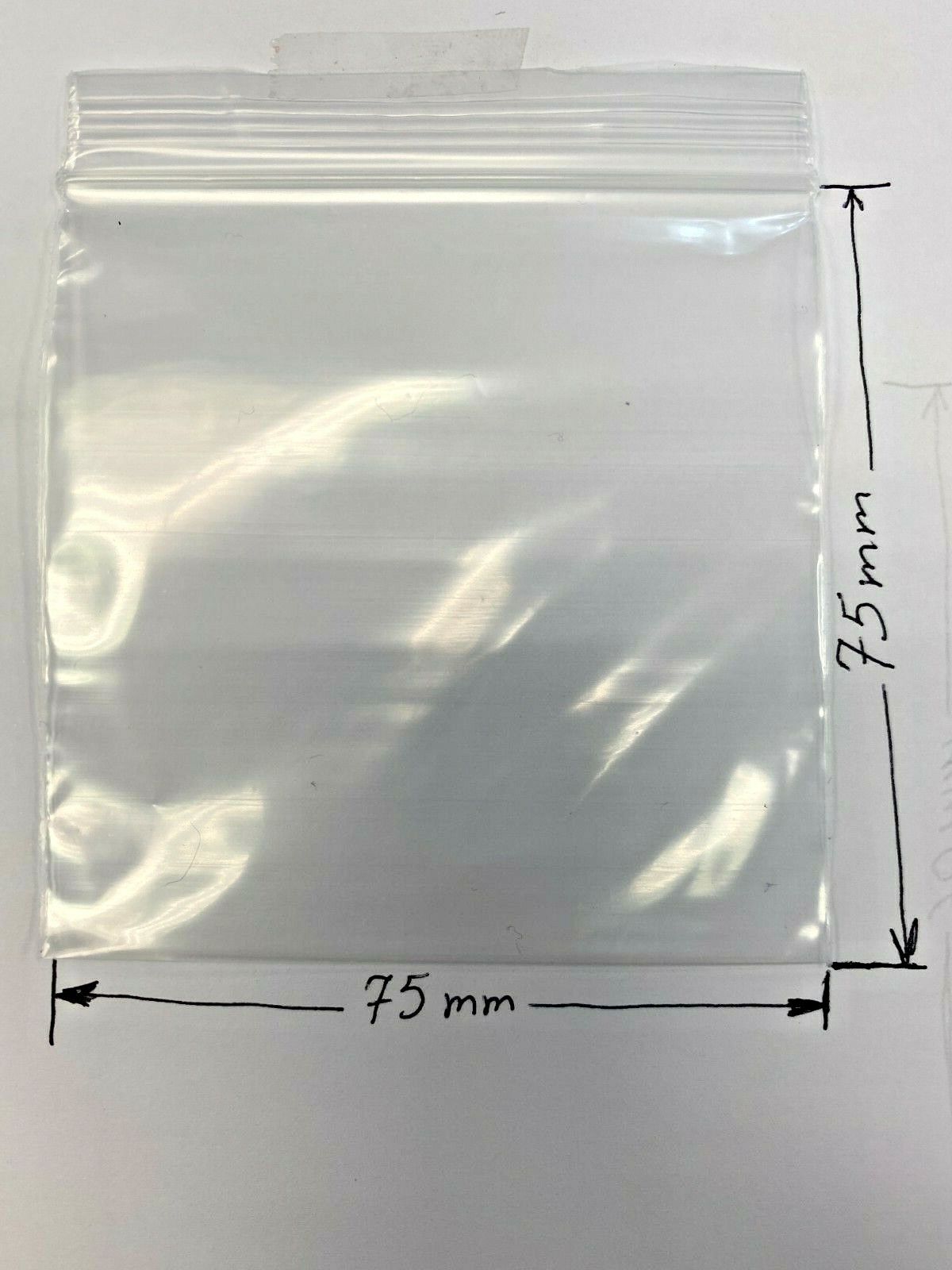 300 x Small Plastic Ziplock Bags – Resealable, Smell-Proof Baggies for Crafts, Jewelry, and Herbs Storage