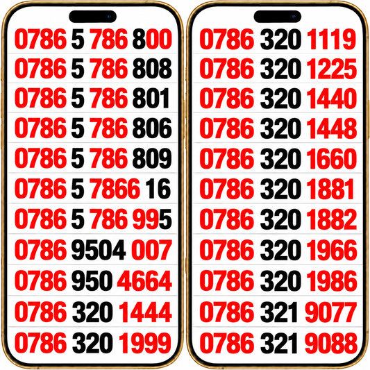 786 VIP Mobile Numbers – Memorable UK Gold Numbers | Bismillah | B1-3 by THREE – Buy VIP mobile numbers UK. Gold Numbers list. 0786 VIP Mobile Numbers UK | Three Pay As You Go  Gold Numbers