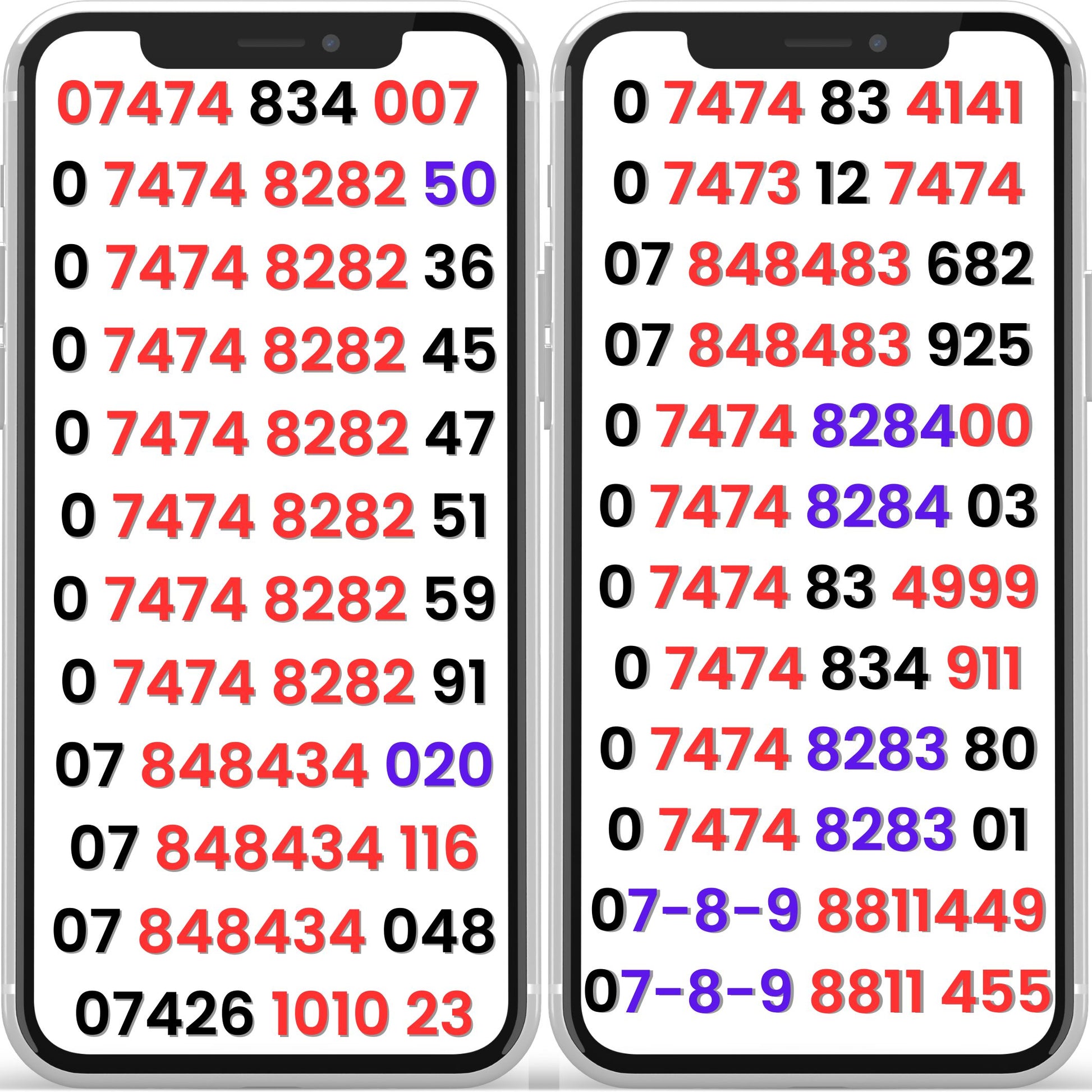UK VIP Mobile Numbers – 07474 8282 & 07 848483 Easy to Remember & Transfer |   B7-3 by THREE – Buy VIP mobile numbers UK. Gold Numbers list. Buy Three UK VIP Mobile Numbers – 07474 8282 Gold Number Pay As You Go